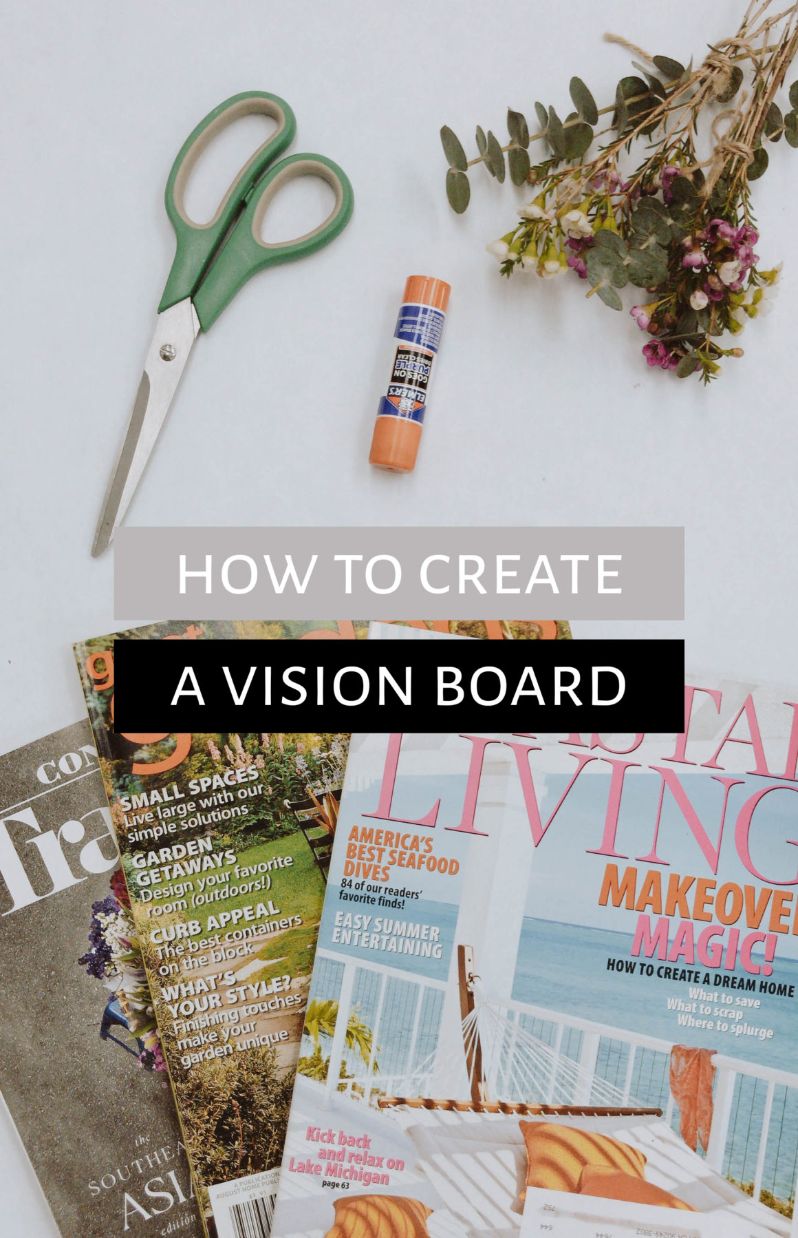 How to Create a Vision Board – Thrifts and Tangles